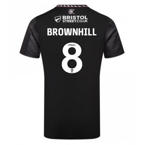 Burnley Josh Brownhill #8 Gostujuci Dres 2024-25 Kratak Rukav